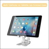 MÜHLEN GL059 Katlanabilir, Taşınabilir ve Evrensel Telefon/Tablet Standı - 8