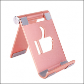 MÜHLEN GL088 - Rose Gold Katlanabilir, Taşınabilir ve Evrensel Telefon/Tablet Standı - 1