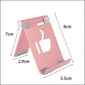 MÜHLEN GL088 - Rose Gold Katlanabilir, Taşınabilir ve Evrensel Telefon/Tablet Standı - 3
