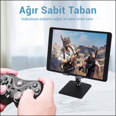 MÜHLEN GL0133 Evrensel, Ayarlanabilir, Katlanabilir Telefon/Tablet Standı - 6
