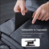 MÜHLEN GL0133 Evrensel, Ayarlanabilir, Katlanabilir Telefon/Tablet Standı - 8