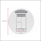 MÜHLEN GL0141 Ayarlanabilir Alüminyum Cep Telefonu ve Tablet Standı - 8