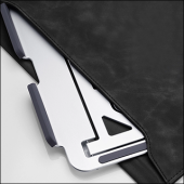 MÜHLEN GL0129 - Gümüş Ergonomik Taşınabilir Alüminyum Dizüstü Bilgisayar Standı - 11