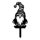 Bahçe Cücesi Bahçe Süsü Lazer Bahçe Kazığı - 3