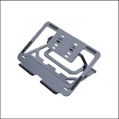 MÜHLEN GL0129 - Koyu Gri Ergonomik Taşınabilir Alüminyum Dizüstü Bilgisayar Standı - 2