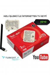Next 64 Hd Çanaksız Uydu Alıcı ve Internet Tv Wifi Alıcı - 2
