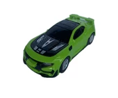 Işıklı Sesli Müzikli Çek Bırak Robota Dönüşen Araba - 10