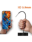 Dorf Telefon ve Tablet Için 3.9mm Endoskopi Cihazı Motor Içi Görüntüleme Yılan Kamera 1 Metre - 1