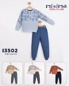 Bisiklet Yaka Mevsimlik Erkek Çocuk Eşofman MNK3502 thumbnail 5