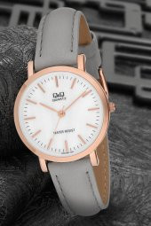 Q&Q Klasik Deri Kordon Bayan Kol Saati - 1