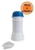 WUVERA Körüklü Klozet Kadası (Telli) 100 Lük - 25-50 CM - 1