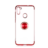 Galaxy M11 Kılıf Gess Kenarları Renkli Yüzük Aparatlı Kılıf thumbnail 3