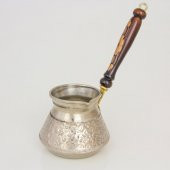 Orijinal Zımba Desen Bakır Cezve 8cm - 1