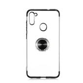 Galaxy M11 Kılıf Gess Kenarları Renkli Yüzük Aparatlı Kılıf thumbnail 1