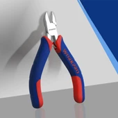 WORKPRO WP231096 110MM CR-V Elektronikçi Profesyonel Mini Yan keski thumbnail 4