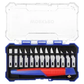 WORKPRO WP219005 14 Parça Profesyonel Hobi Maket Bıçağı Seti - 2