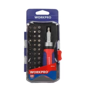 WORKPRO WP200517 38 Parça Profesyonel CR-V Cırcırlı Bits Tornavida Seti - 2