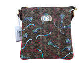 U.S. Polo Assn US20551 Kahve-Kırmızı Bayan Çanta - 2