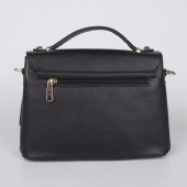 Bagacar Motto 1344 Bayan Çapraz El ve Omuz Çantası Siyah - 4