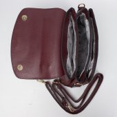 Bagacar Motto 1344 Bayan Çapraz El ve Omuz Çantası Siyah - 5