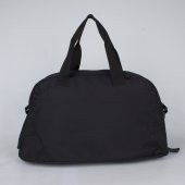 Bagacar Ayakkabı Bölmeli Omuz Askılı Spor Çantası Siyah - 5