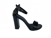Marine Shoes 038-47 Siyah Ayna Topuklu Ayakkabı - 5
