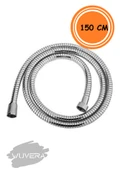 WUVERA Duş Hortumu 150 Cm Spiral - Dayanıklı ve Esnek - 1