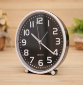 Elba KH-01 Alarm Saatli Analog Saat (yeşil renk) - 2