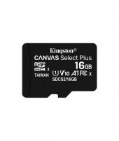 Kingston SDCS2 16GB microSDHC Canvas Select Plus 100R A1 C10 MicroSD Hafıza Kartı - 1