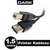 Dark 1.5m USB 2.0 Kablosu DK CB USB2PRNL150 - 1