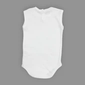 En Azından Babam Kadar Kurnazım Bebek Body Zıbın Çıtçıtlı Badi MNK0628 - 5