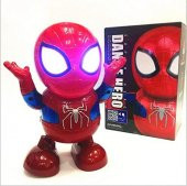 Spiderman Oyuncak Hareketli Işıklı Dans Eden Robot 3 Farklı Müzikli Oyuncak Örümcek Adam - 3