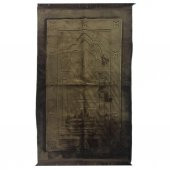 Uludağ Seccade Deri Taban Kadife Kabartmalı - 1