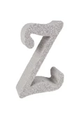 3D Kalın Simli Strafor Harf 4cmx15cm Gümüş - 1