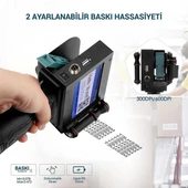 Powermaster PM-10878 4.3'' Dokunmatik Ekranlı Şarjlı Endüstriyel El Tipi Portatif Mürekkep Yazıcı thumbnail 10