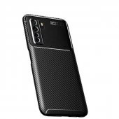 Teleplus Huawei P40 Lite 5g Kılıf Negro Karbon Desenli Silikon - 1