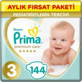 Prima Premium Care Aylık Fırsat Paketi 3 Beden 144 Adet - 1