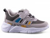 CALLİON 010 ERKEK ÇOCUK SPOR AYAKKABI FÜME-BUZ-SARI 26-30 - 4