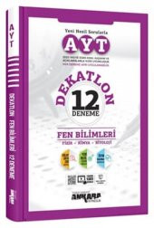 AYT DEKATLON FEN BİLİMLERİ 12 DENEME ANKARA YAYINCILIK - 1