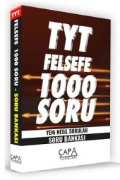 TYT Felsefe Soru Bankası Çapa Yayınları - 1