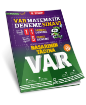 8.SINIF VAR MATEMATİK DENEME ARI YAYINLARI - 1
