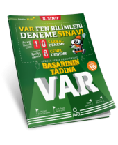 8.SINIF VAR FEN DENEME ARI YAYINLARI - 1