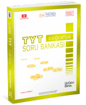TYT Coğrafya Soru Bankası ÜçDörtBeş Yayınları - 1