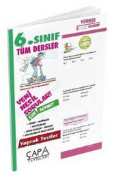 6.Sınıf Tüm Dersler Soru Bankası Çapa Yayınları Yaprak Test - 1