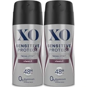 XO Deodorant 150ML Men-Erkek Sensitive & Protect (2 Li Set) thumbnail 1