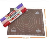 SİLİCOLİFE ÖLÇÜLÜ SİLİKON HAMUR AÇMA MATI 40CMx50CM SL-044 - 1