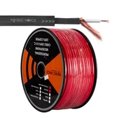 Magicvoice B96 Profesyonel Tek Damarlı Blendajlı Enstrüman Mikrofon Kablosu Mono 100 Metre (Kırmızı) thumbnail 7