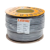 Artar 2X1.5 Mm Liycy 100 Metre Bakır Hoparlör Kablosu thumbnail 6