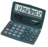 Casio SL-220TE 12 Hane Cep Tipi Kapaklı Hesap Makinesi - 1