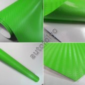 Karbon Folyo Yeşil Kendinden Yapışkanlı 127 CM X 2 METRE - 3